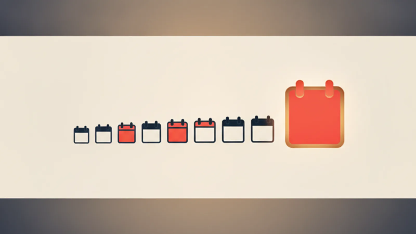Booking lead time math: why an empty calendar isn't an emergency